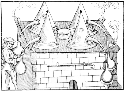 Crafting Essence: The Art of Steam Distilling Frankincense in a Copper Alembic Still