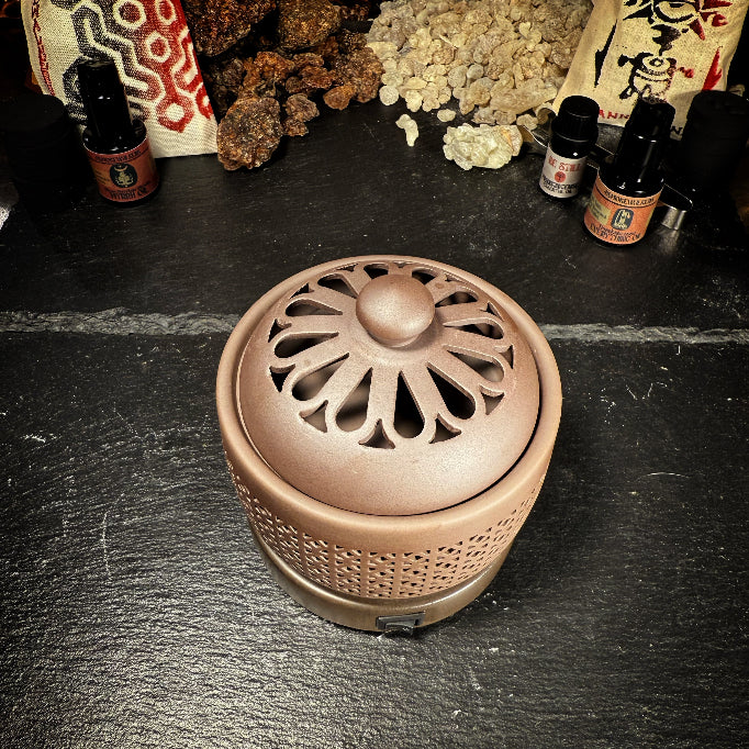 Electric Resin Burner – Complete Ritual Set