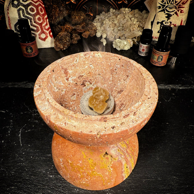 Rubedo Orb- Red Stone Burner Set