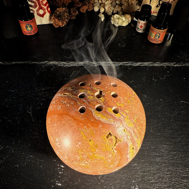 Rubedo Orb- Red Stone Burner Set