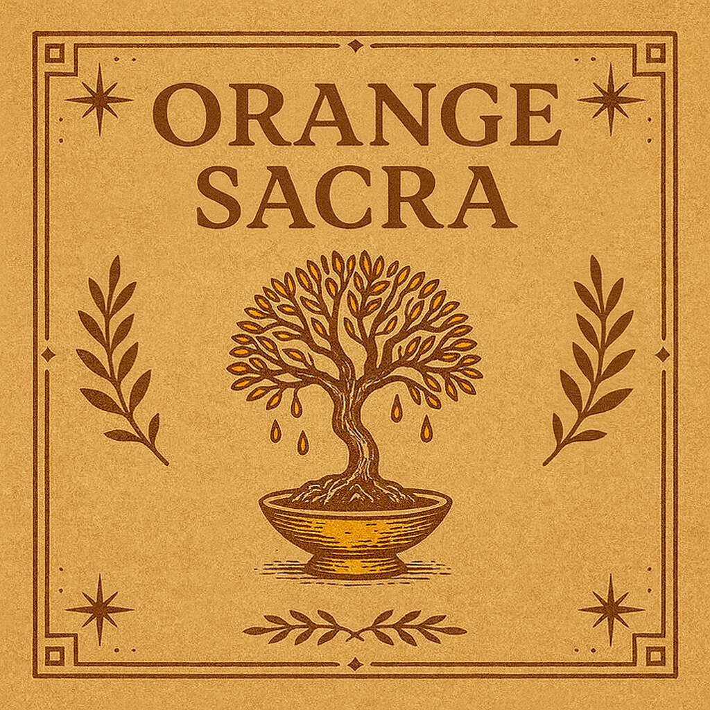Orange sacra frankincense
