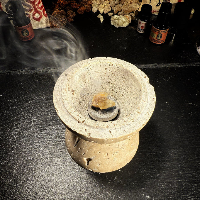 Albedo Orb- White Stone Burner Set