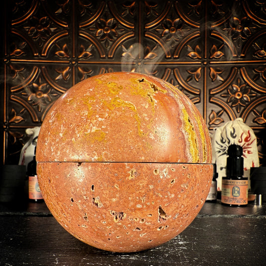 Rubedo Orb- Red Stone Burner Set
