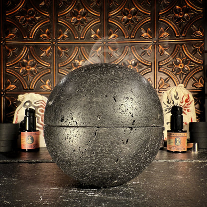 Nigredo Orb- Black Stone Burner Set