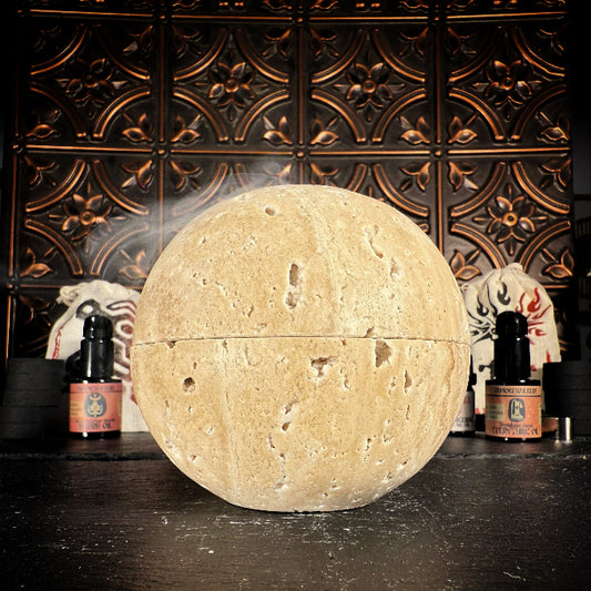 Albedo Orb- White Stone Burner Set