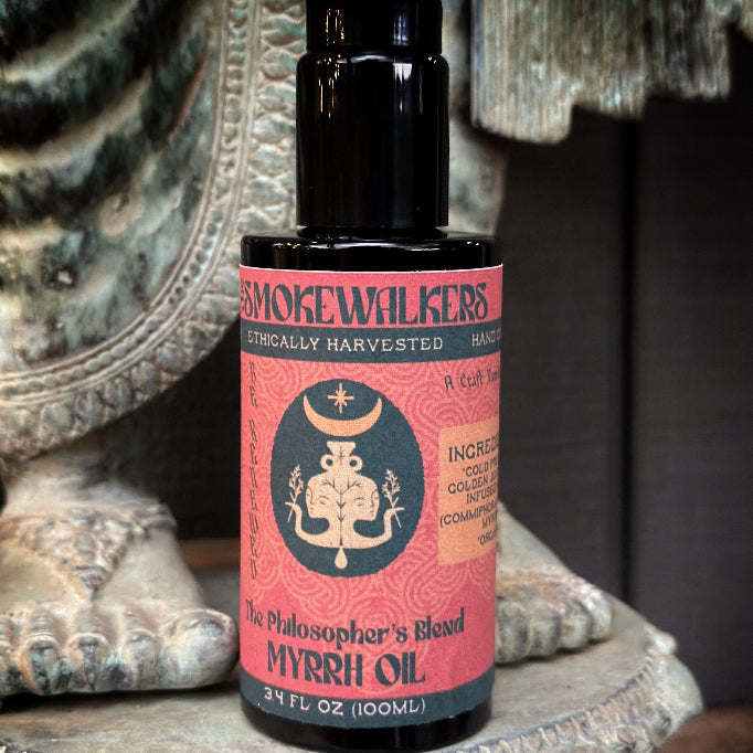 Jojoba oil infused with myrrh 